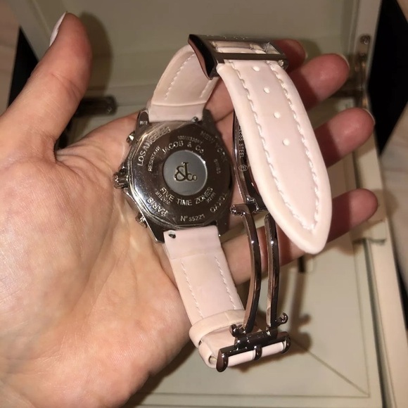 JACOB & CO 5 TIME ZONES WATCH WITH ORIGINAL FACTORY DIAMONDS - Picture 3 of 10